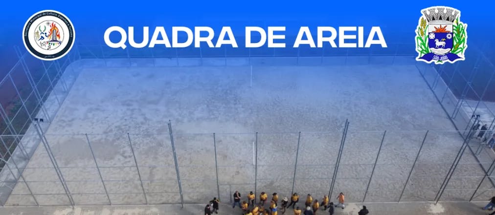 Banner Quadra Areia 14/09 à 20/09