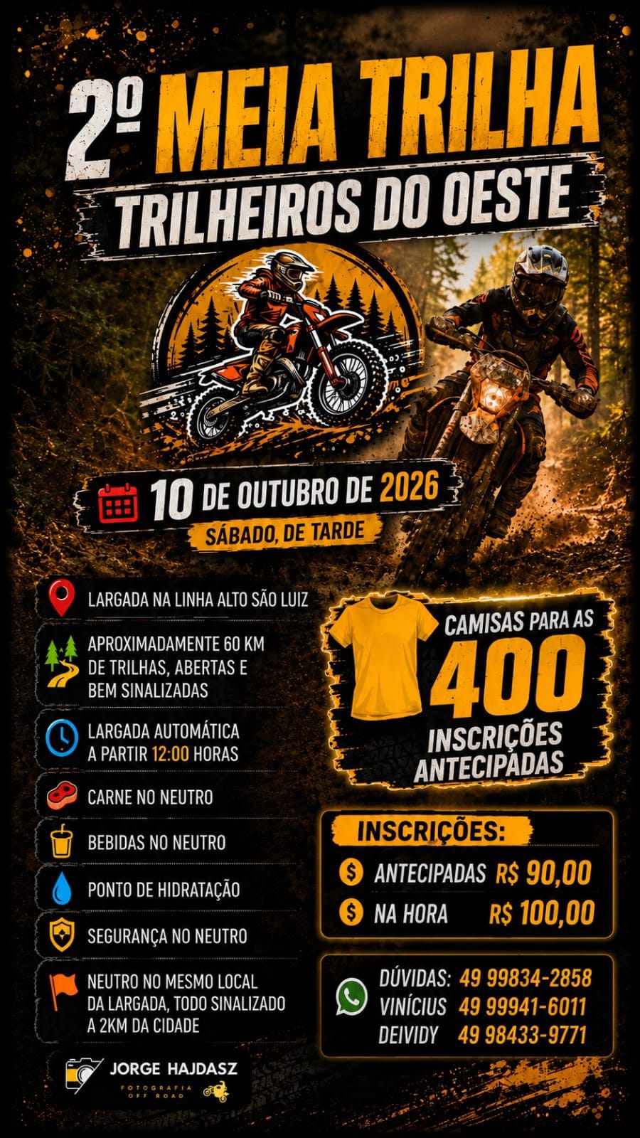 Banner 2° Meia Trilha Trilheiros Do Oeste